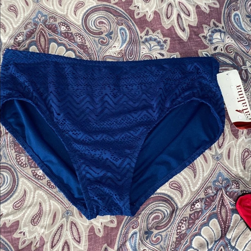 Blue Bathingsuit Bottoms